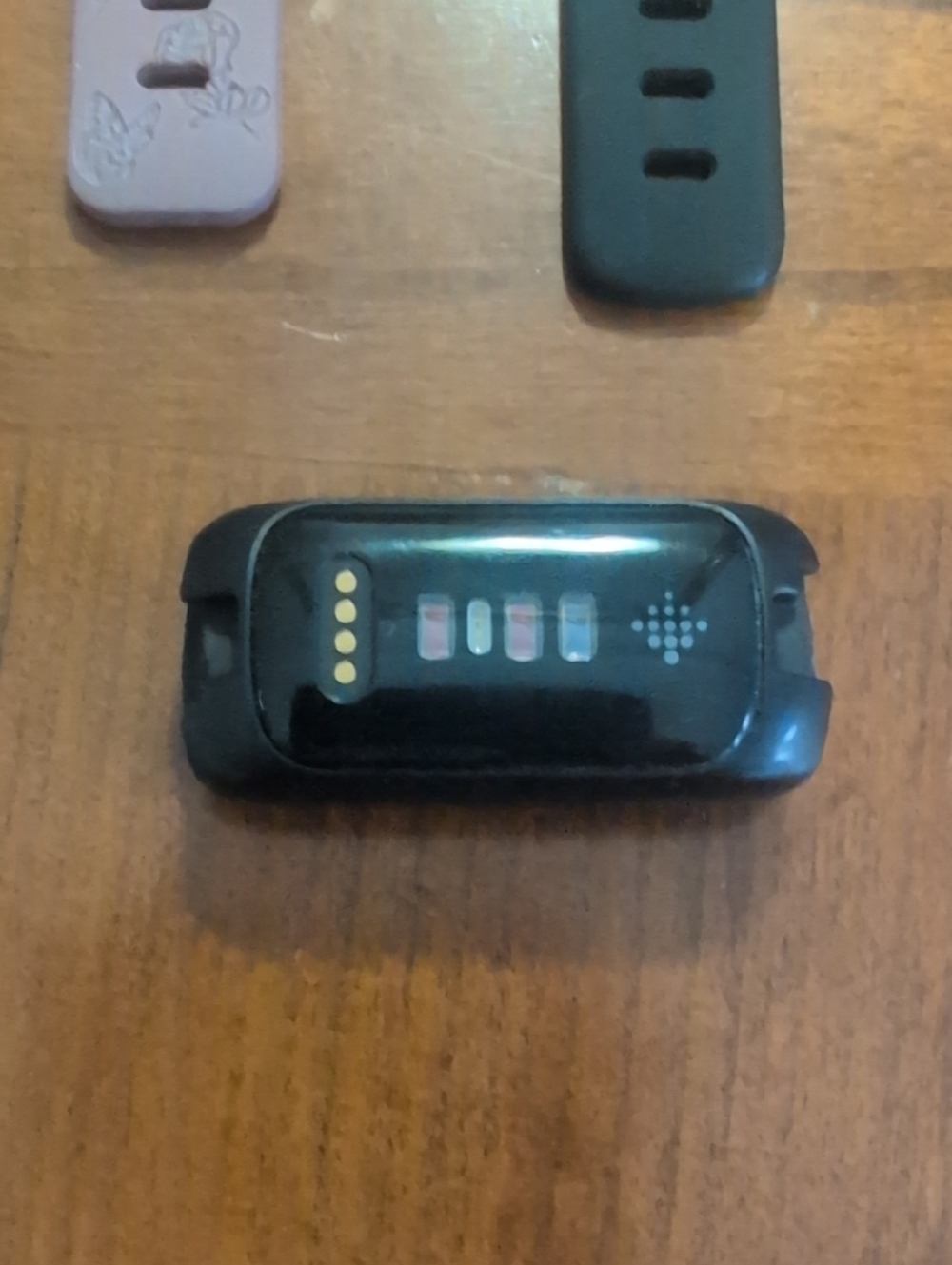 Fitbit Inspire 3 With Charger And Black & Mauve Bands - Picture 2 of 3